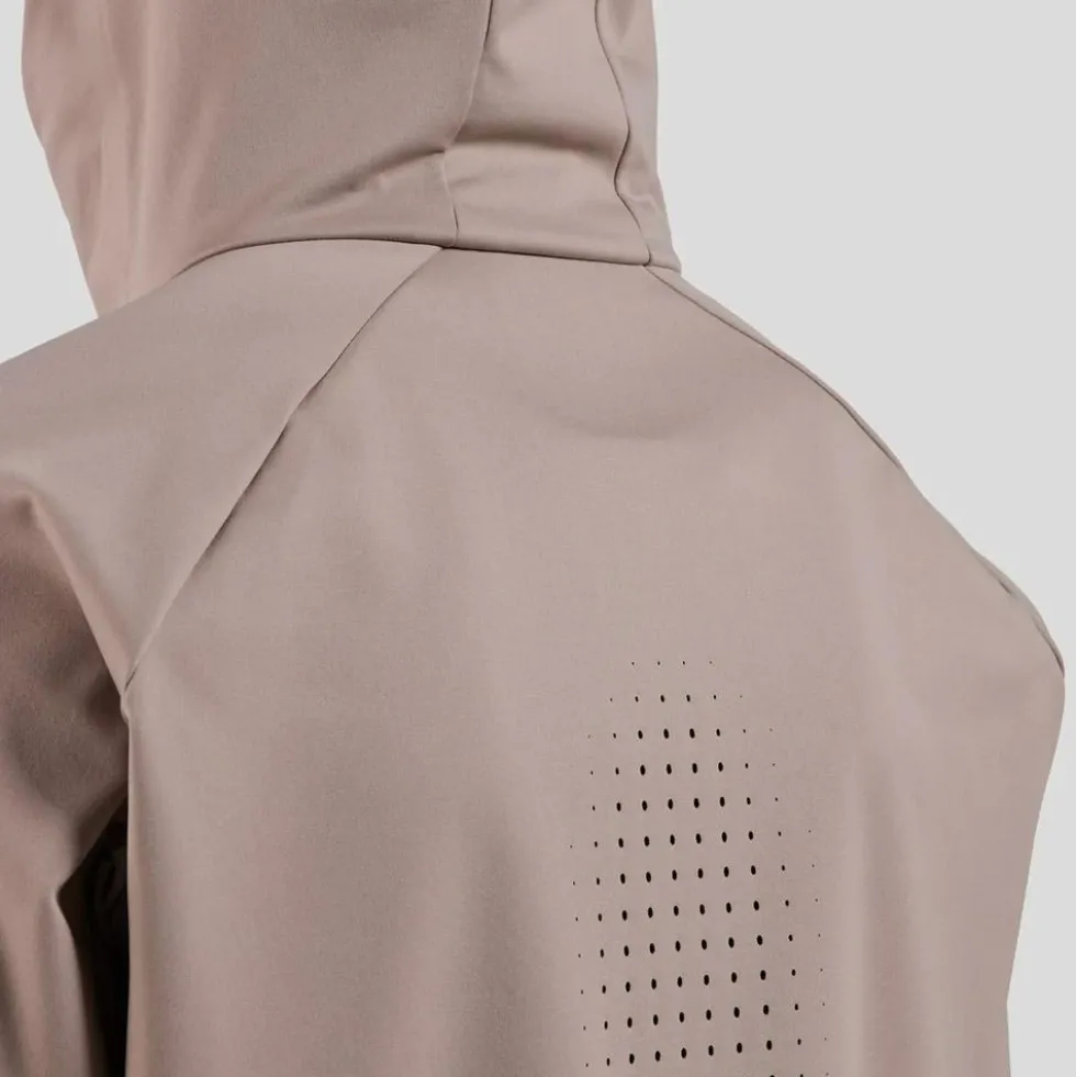 Giacca sci di fondo Odlo Zeroweight Windproof X Warm Jkt Cinder