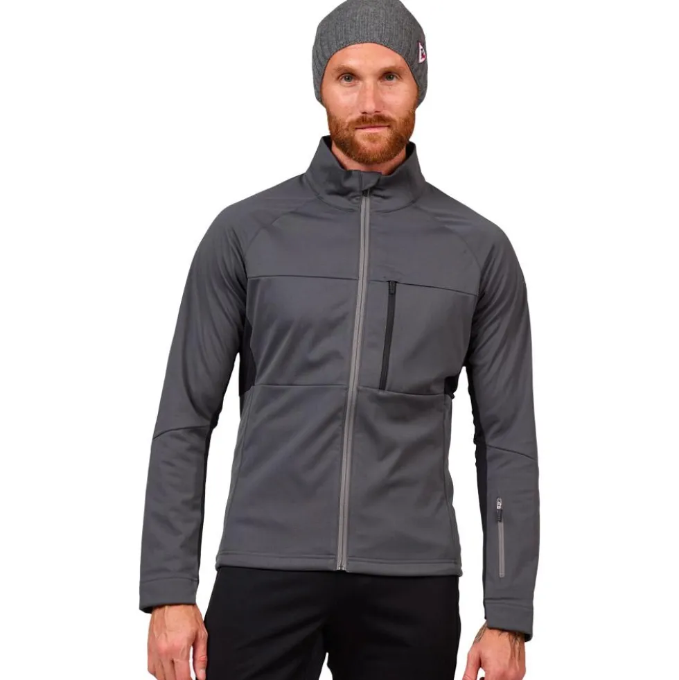 Giacca sci di fondo Rossignol Genetys Jkt Onyx Grey