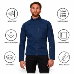 Giacca sci di fondo Rossignol Genetys Jkt Dark Navy