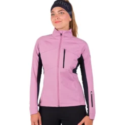 Giacca sci di fondo Rossignol W Genetys Jkt Moonlite Mauve