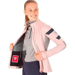 Giacca sci di fondo Rossignol W Poursuite Jkt Cherry