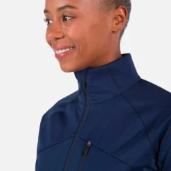 Giacca sci di fondo Rossignol W Genetys Jkt Dark Navy
