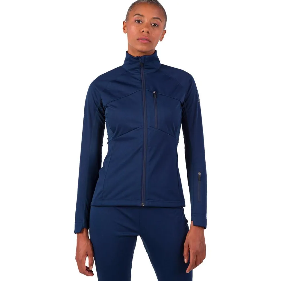 Giacca sci di fondo Rossignol W Genetys Jkt Dark Navy