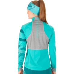 Giacca sci di fondo Rossignol W Poursuite Jkt Turquoise