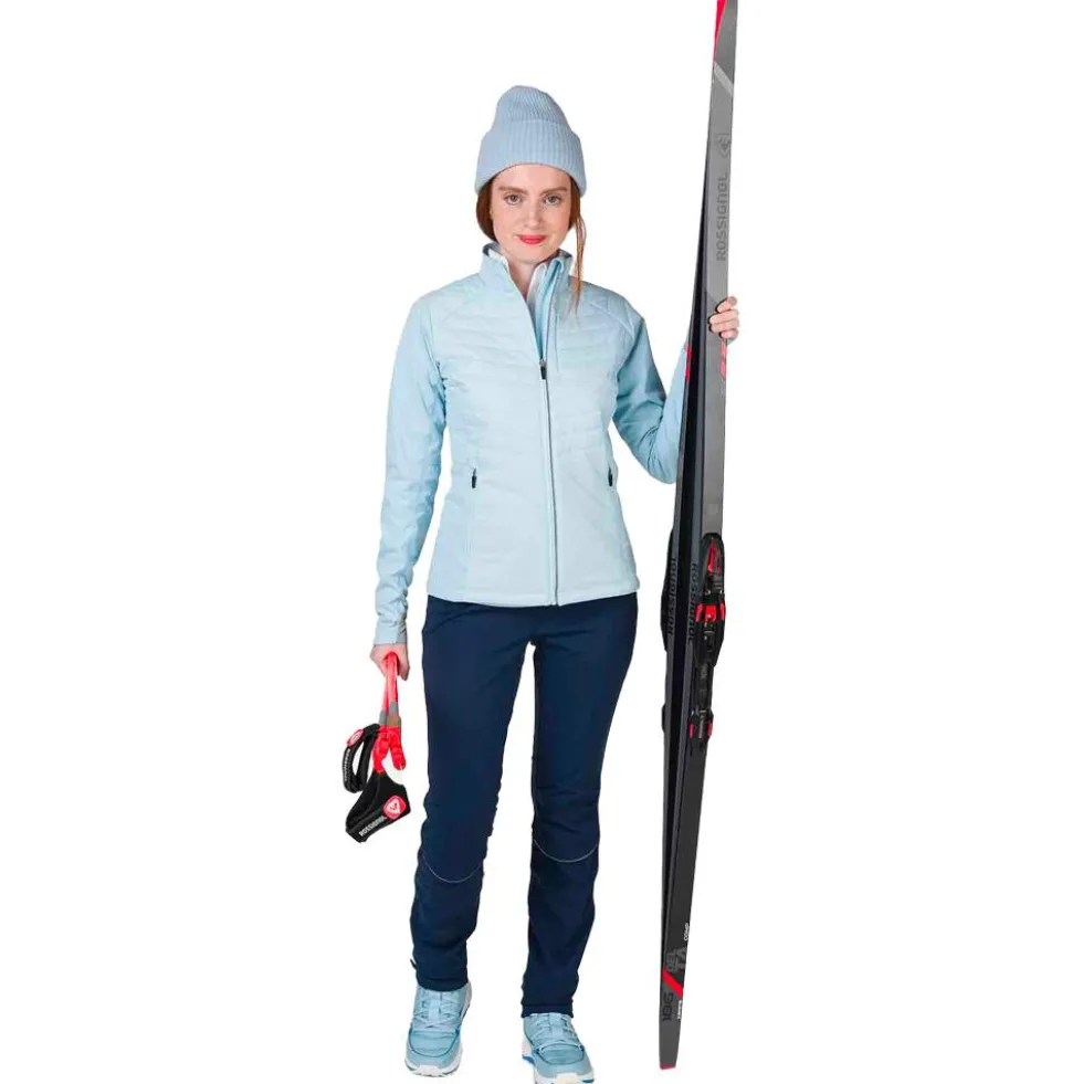 Giacca sci di fondo Rossignol W Poursuite Warm Jkt Glacier