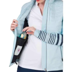 Giacca sci di fondo Rossignol W Poursuite Warm Jkt Glacier