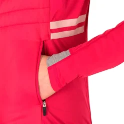 Giacca sci di fondo Rossignol W Poursuite Warm Jkt Cherry