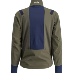 Giacca sci di fondo Swix Infinity Jkt Men Olive Dark Navy