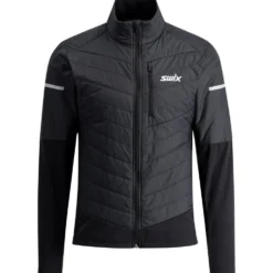 Giacca sci di fondo Swix Nordic Warm Hybrid Jacket M Jet Black