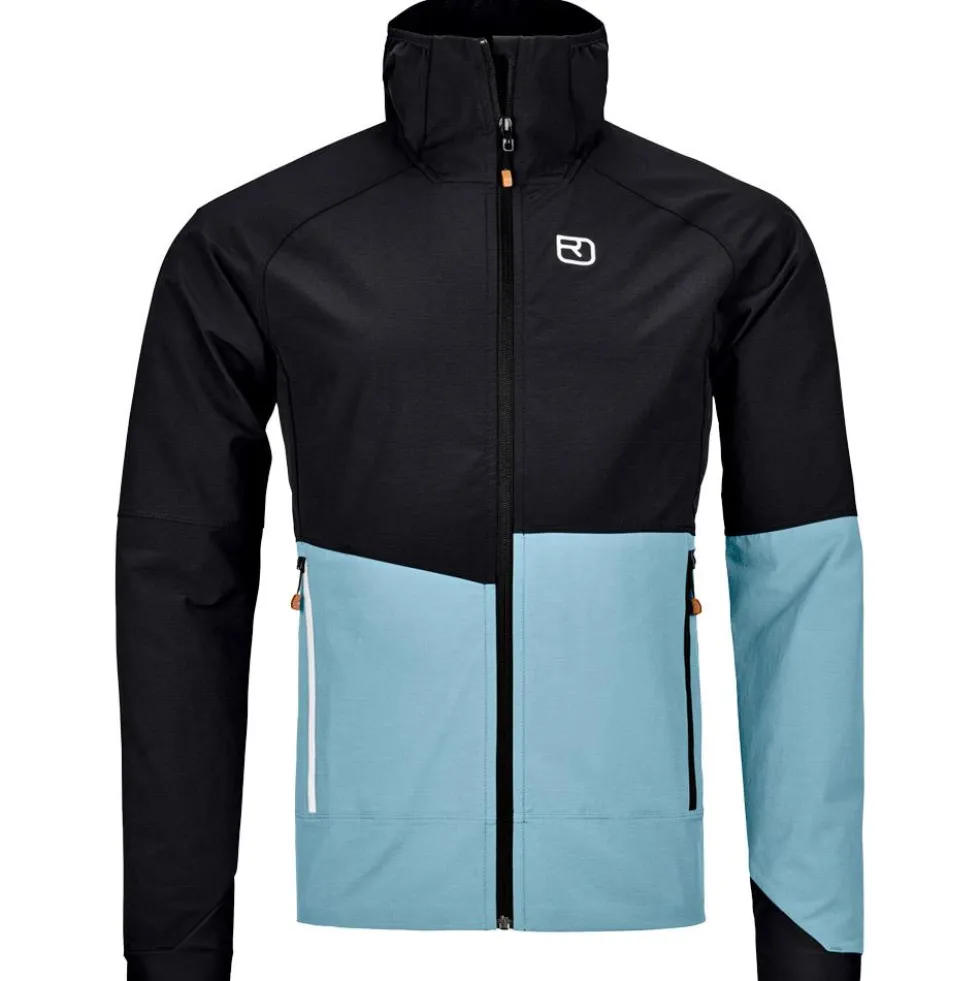Giacca tecnica Ortovox Punta Berrino Hooded Jacket M Black Raven