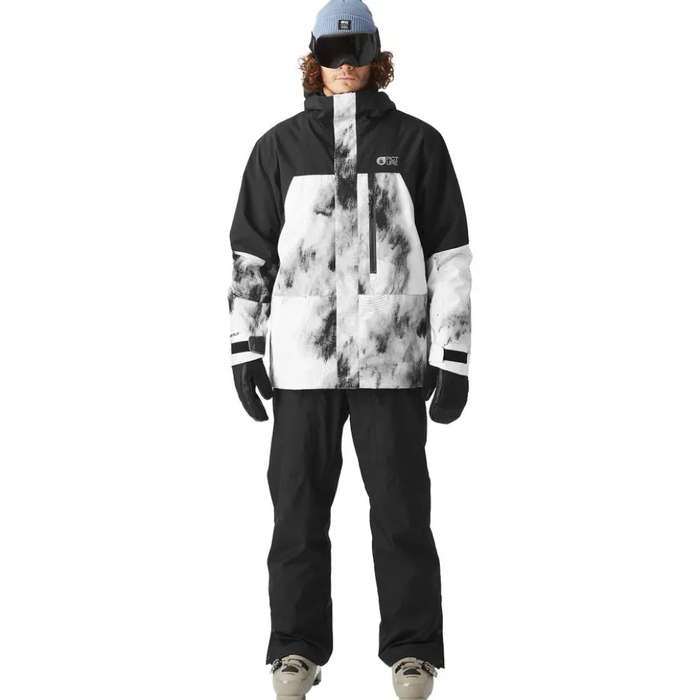 Giacca tecnica Picture Jomoh Snowy Pine Print