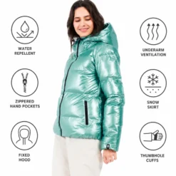 Giacca tecnica Protest PrtFenja Snow Jacket Glacial Blue