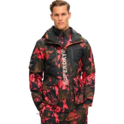 Giacca tecnica Superdry Ultimate Rescue Jacket Volcanic Mountain Orange