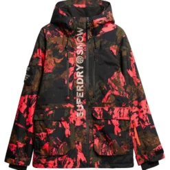 Giacca tecnica Superdry Ultimate Rescue Jacket Volcanic Mountain Orange