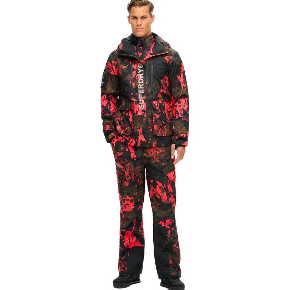 Giacca tecnica Superdry Ultimate Rescue Jacket Volcanic Mountain Orange