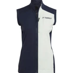 Gilet adidas W Xpr Xc Vst Legend Ink Linen Green