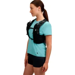Gilet da trail Black Diamond Distance 6 Hydration Vest Black