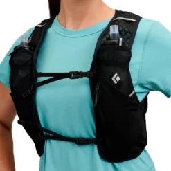 Gilet da trail Black Diamond Distance 6 Hydration Vest Black