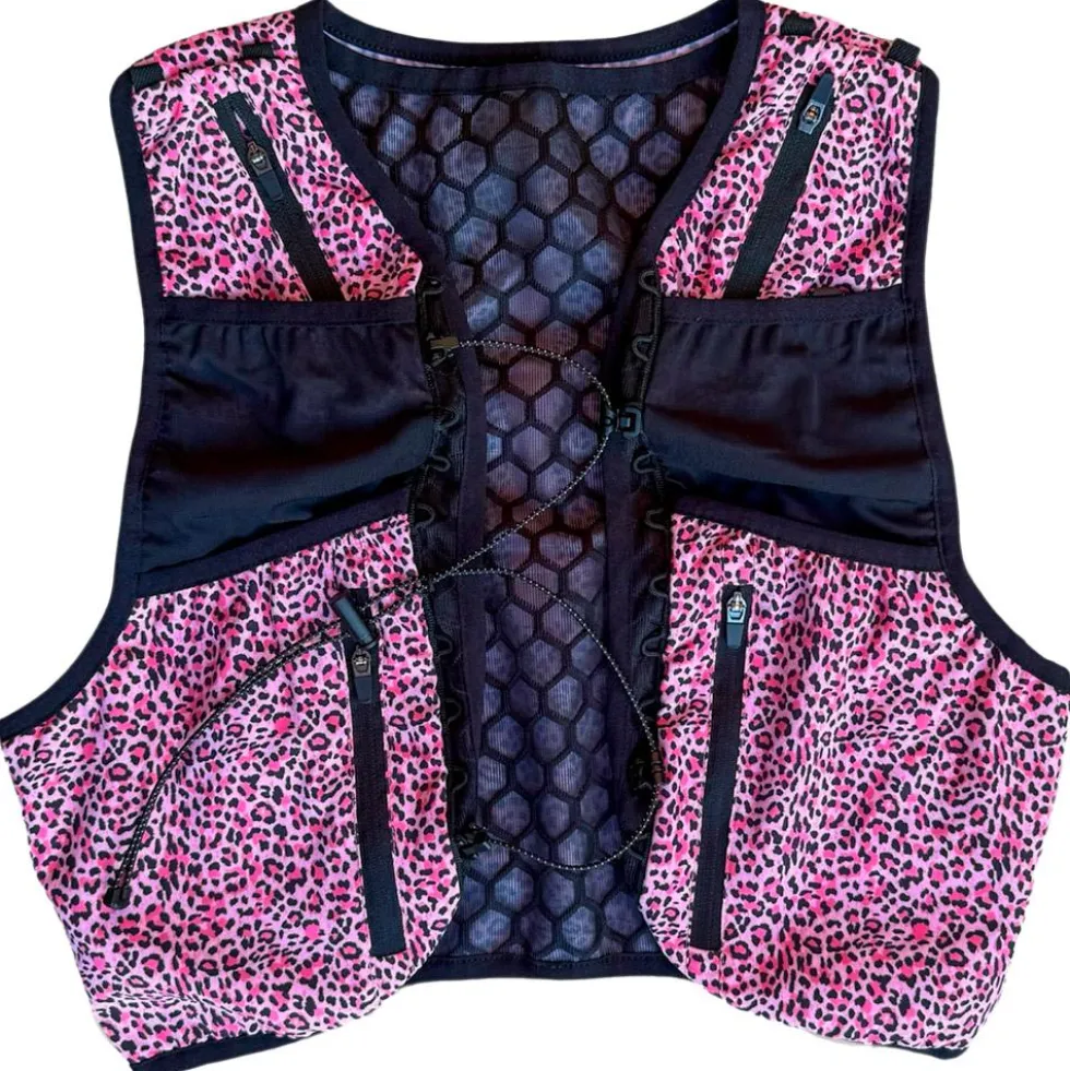 Gilet da trail Curlynak Run Pack 7L Pink Pant