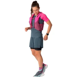 Gilet da trail Dynafit Alpine 8 Vest Pink Glo