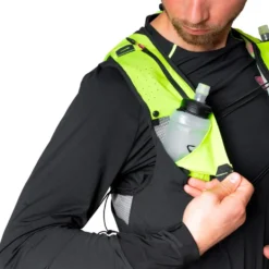 Gilet da trail Dynafit Dna 8 Vest Fluo Yellow Black Out