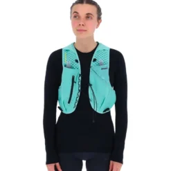 Gilet da trail Inov-8 Racepac 4 Black Light Green
