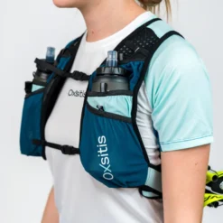 Gilet da trail Oxsitis Gravity 10 Women Light Blue