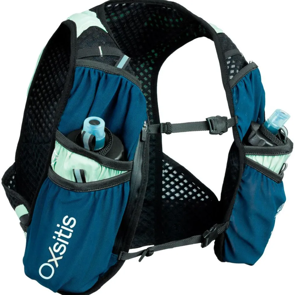 Gilet da trail Oxsitis Gravity 10 Women Light Blue