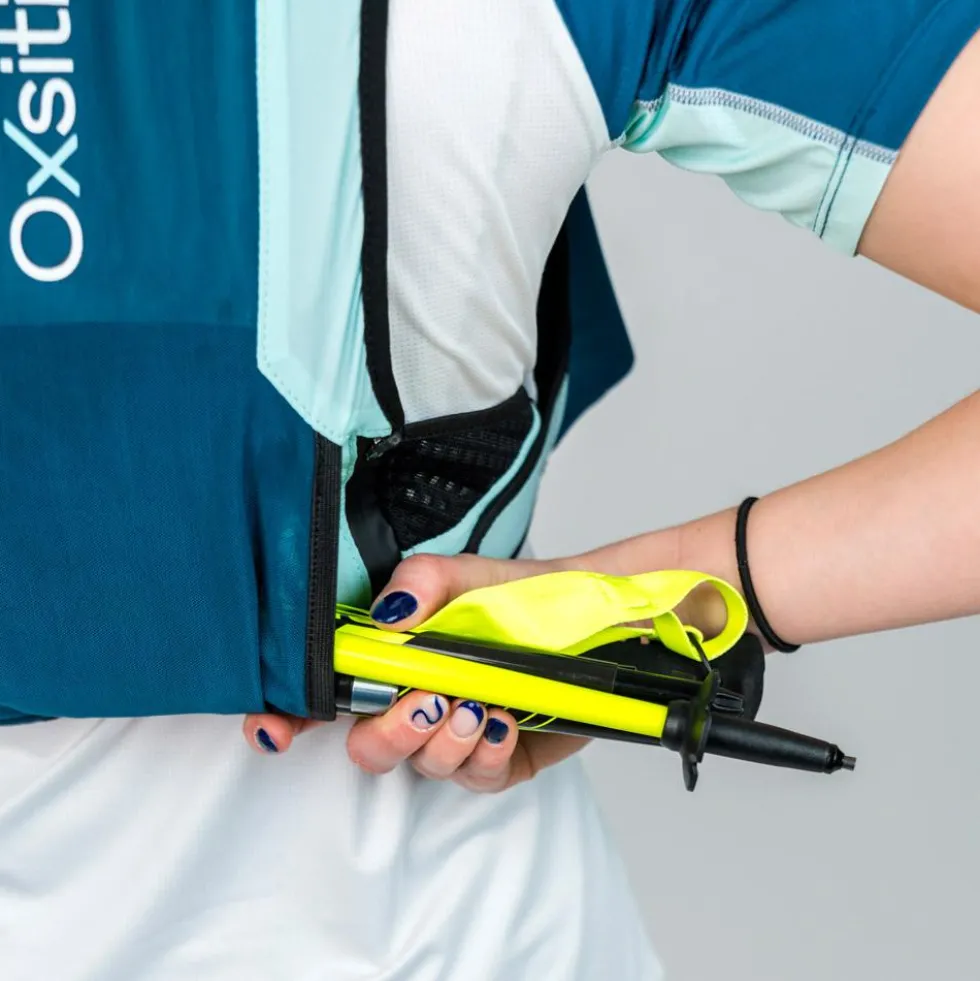 Gilet da trail Oxsitis Gravity 10 Women Light Blue