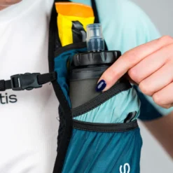 Gilet da trail Oxsitis Gravity 10 Women Light Blue