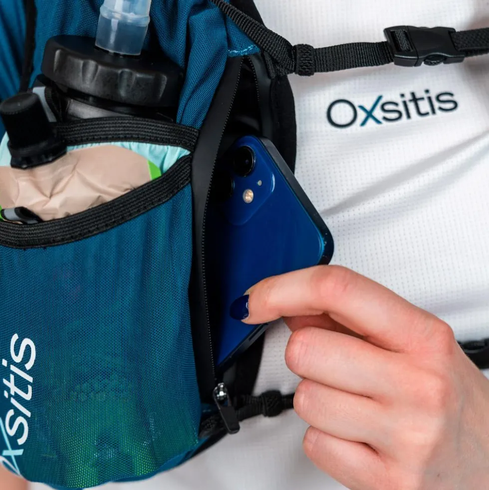 Gilet da trail Oxsitis Gravity 10 Women Light Blue