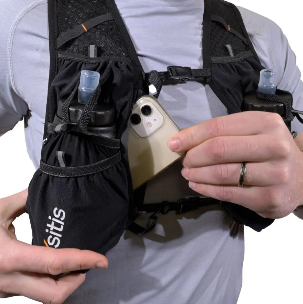 Gilet da trail Oxsitis Gravity 10 Black