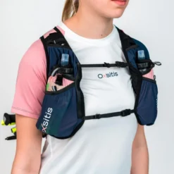 Gilet da trail Oxsitis Gravity 10 Women Blue Pink