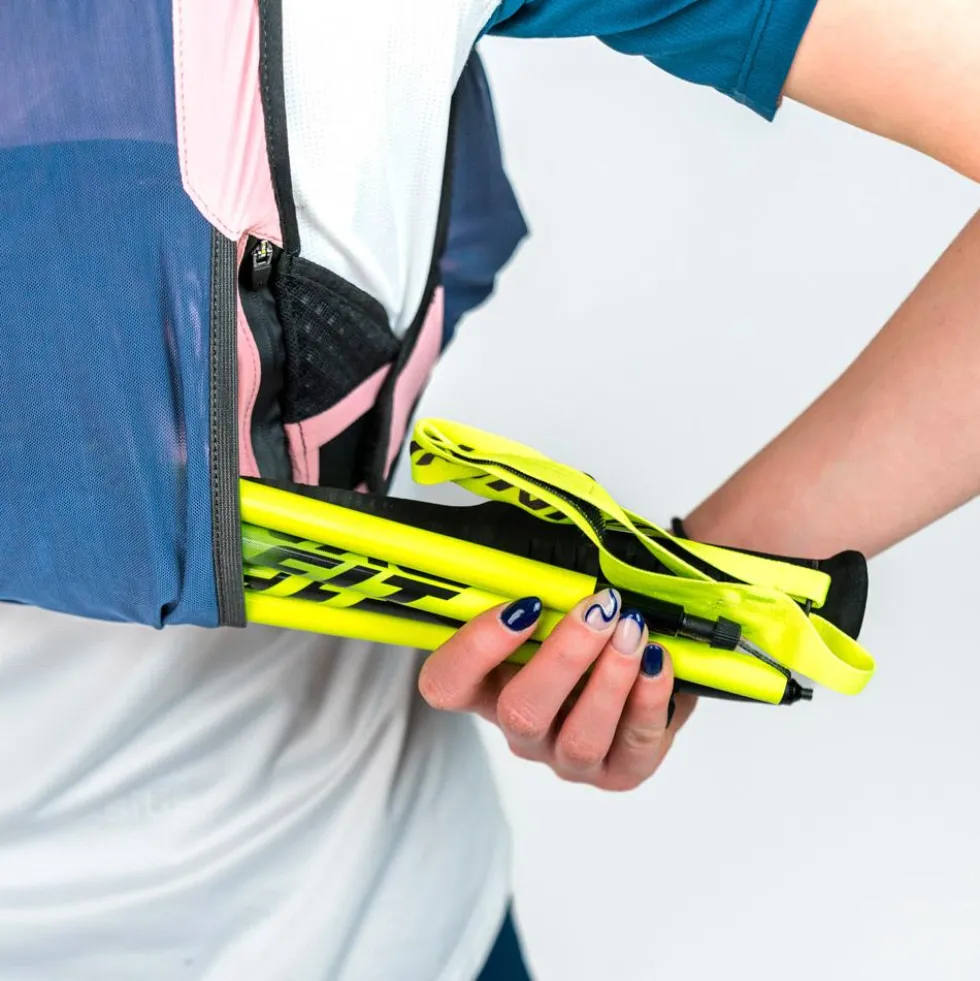 Gilet da trail Oxsitis Gravity 10 Women Blue Pink