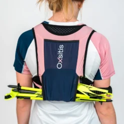 Gilet da trail Oxsitis Gravity 10 Women Blue Pink