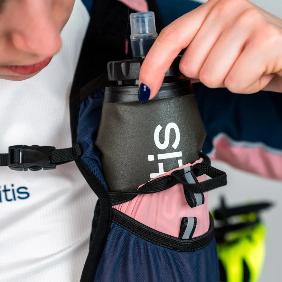 Gilet da trail Oxsitis Gravity 10 Women Blue Pink