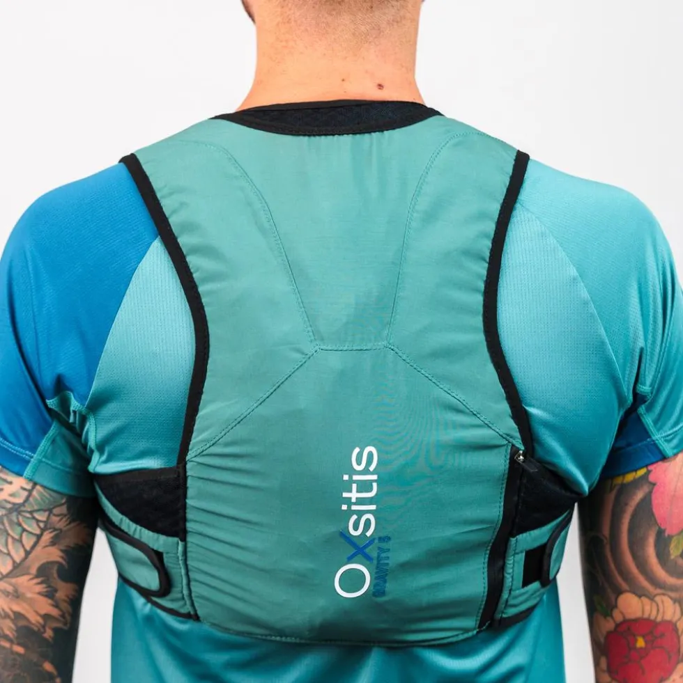 Gilet da trail Oxsitis Gravity 5 Green