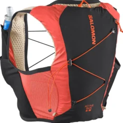 Gilet da trail Salomon Active Skin 4 Women Set Emerglow Black