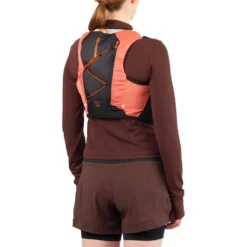 Gilet da trail Salomon Active Skin 4 Women Set Emerglow Black