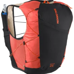 Gilet da trail Salomon Active Skin 12 Women Set Emerglow Black