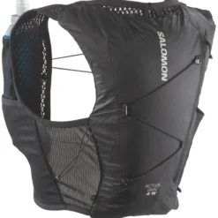 Gilet da trail Salomon Active Skin 4 Women Set Black Metal