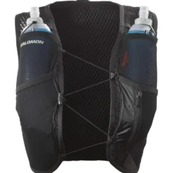 Gilet da trail Salomon Active Skin 4 Women Set Black Metal