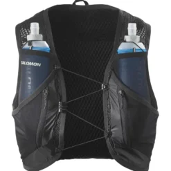 Gilet da trail Salomon Active Skin 12 Set Black Metal