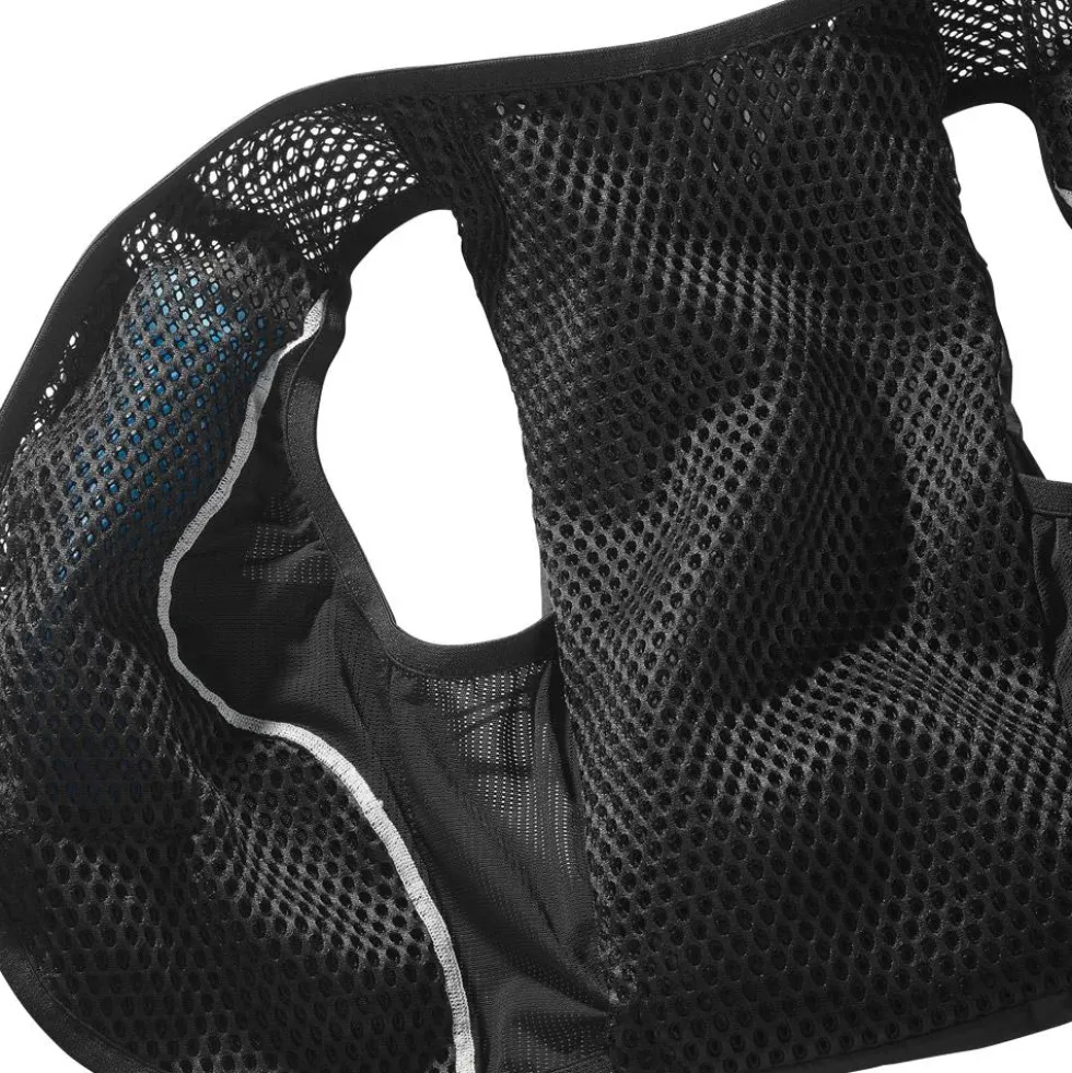 Gilet da trail Salomon Active Skin 12 Women Set Black Metal