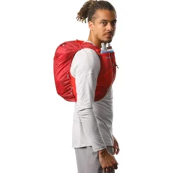 Gilet da trail Salomon Active Skin 12 Set Red Dahlia High Risk Red