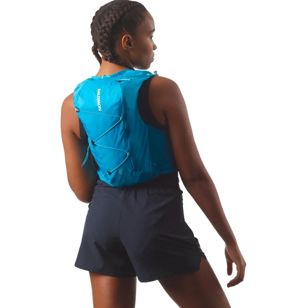 Gilet da trail Salomon Active Skin 8 Set Blue Danube Blue Curacao