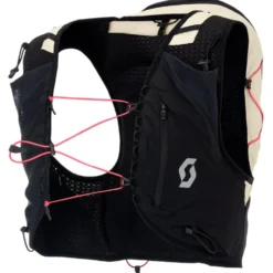 Gilet da trail Scott Endurance Tr' 12 Backpack Cotton White Black