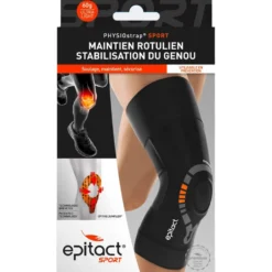 Ginocchiere Epitact Physiostrap Sport Black