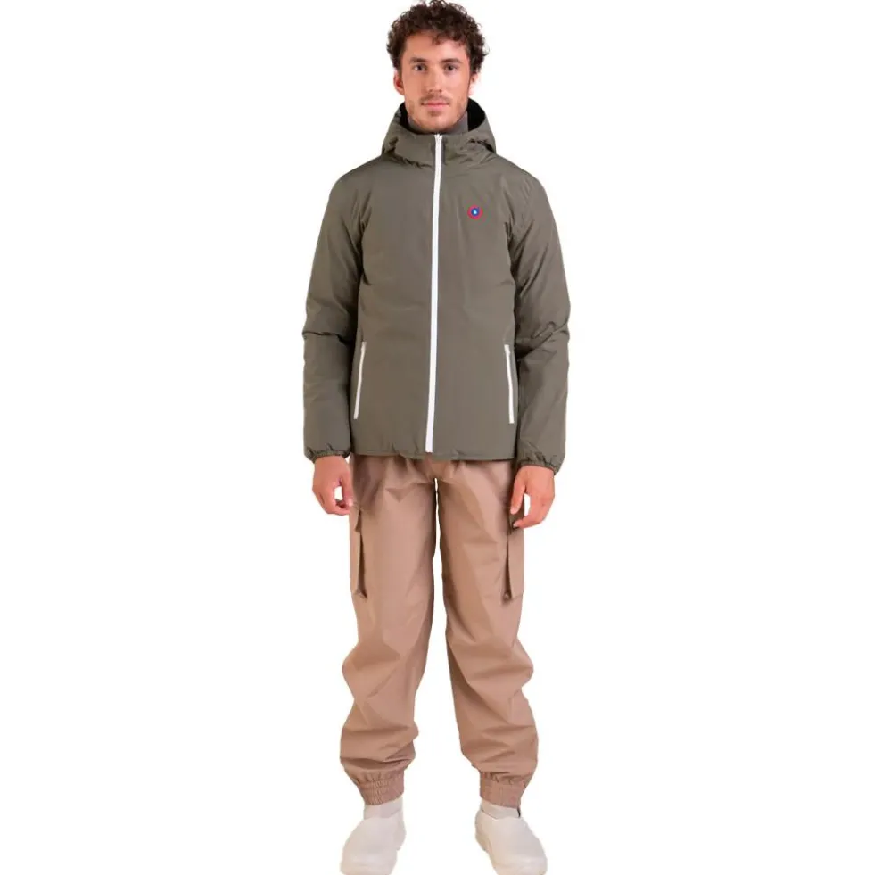 Giubbotto Street Flotte Charonne Kaki Ombre