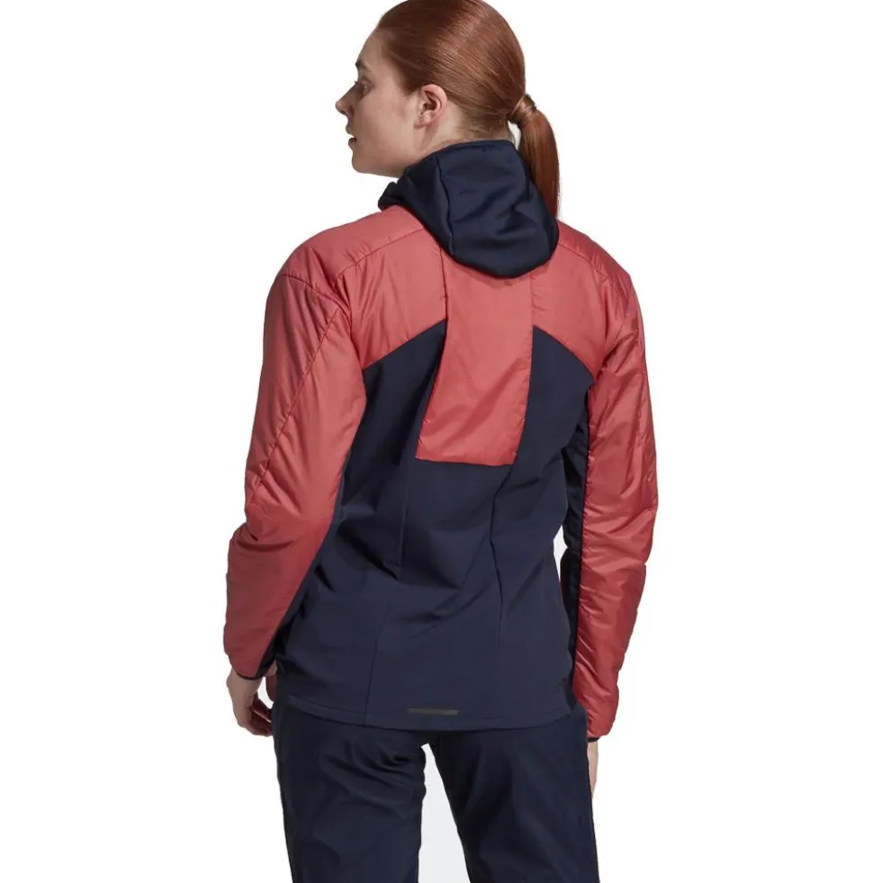 Giubbotto tecnico adidas W Terrex Skyclimb Gore Hybrid Insulation Wonder Red Legend Ink